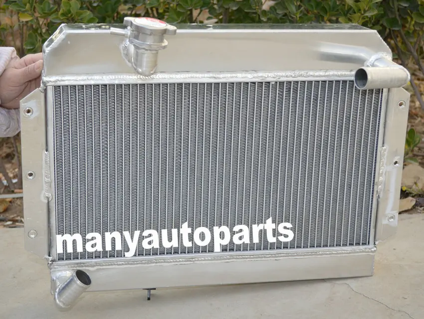 56 مللي متر مرحبا تدفق سبائك المبرد الجانب-ملء MG MGB GT/رودستر 1963-1968 64 65 66 67