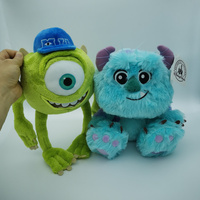 Free Shipping Monsters University Plush Toys Baby Sulley And Mike Wazowski Plush Toy Soft Stuffed Doll for Kids Gift