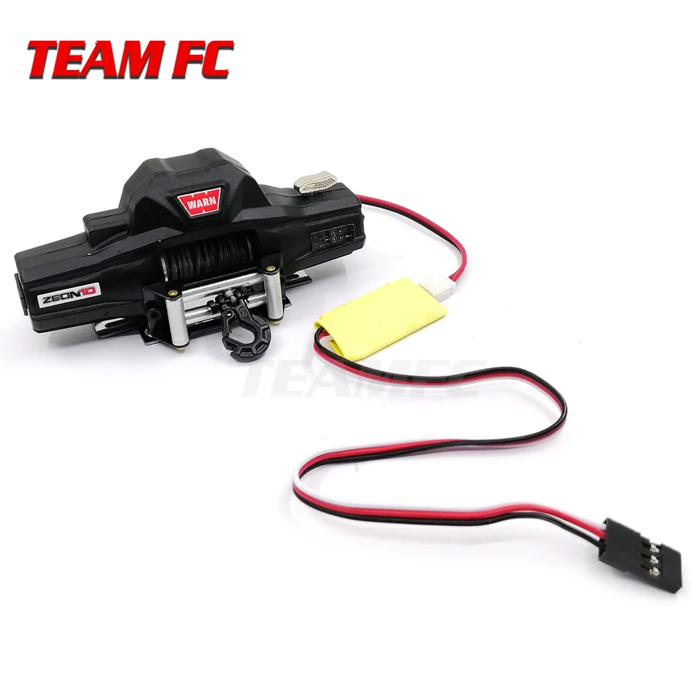 RC Car Winch and Control for 1/10 RC Crawler Car Axial SCX10 TRX4 TAMIYA CC01 MST CFX