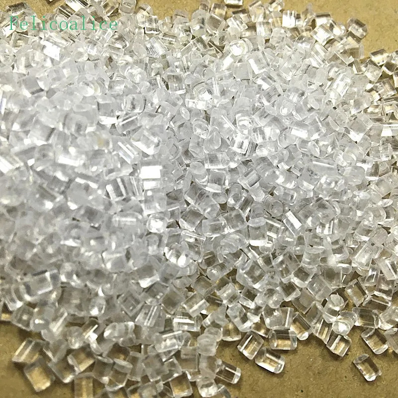 500g 3mm Acrylic Beads Mini Ice Cube Making Jewelry DIY Beads, Handmade Necklace Accessories Sewing Materials Loose Sequins