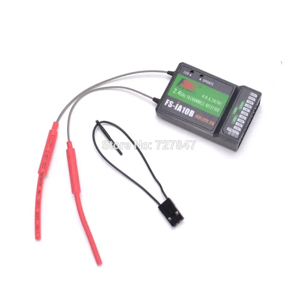 FlySky FS-IA10B IA6B X6B FS-A8S IA6 ontvanger ontvanger voor i6 i10 CT6B T6 TH9x transmisor de Control remoto partes