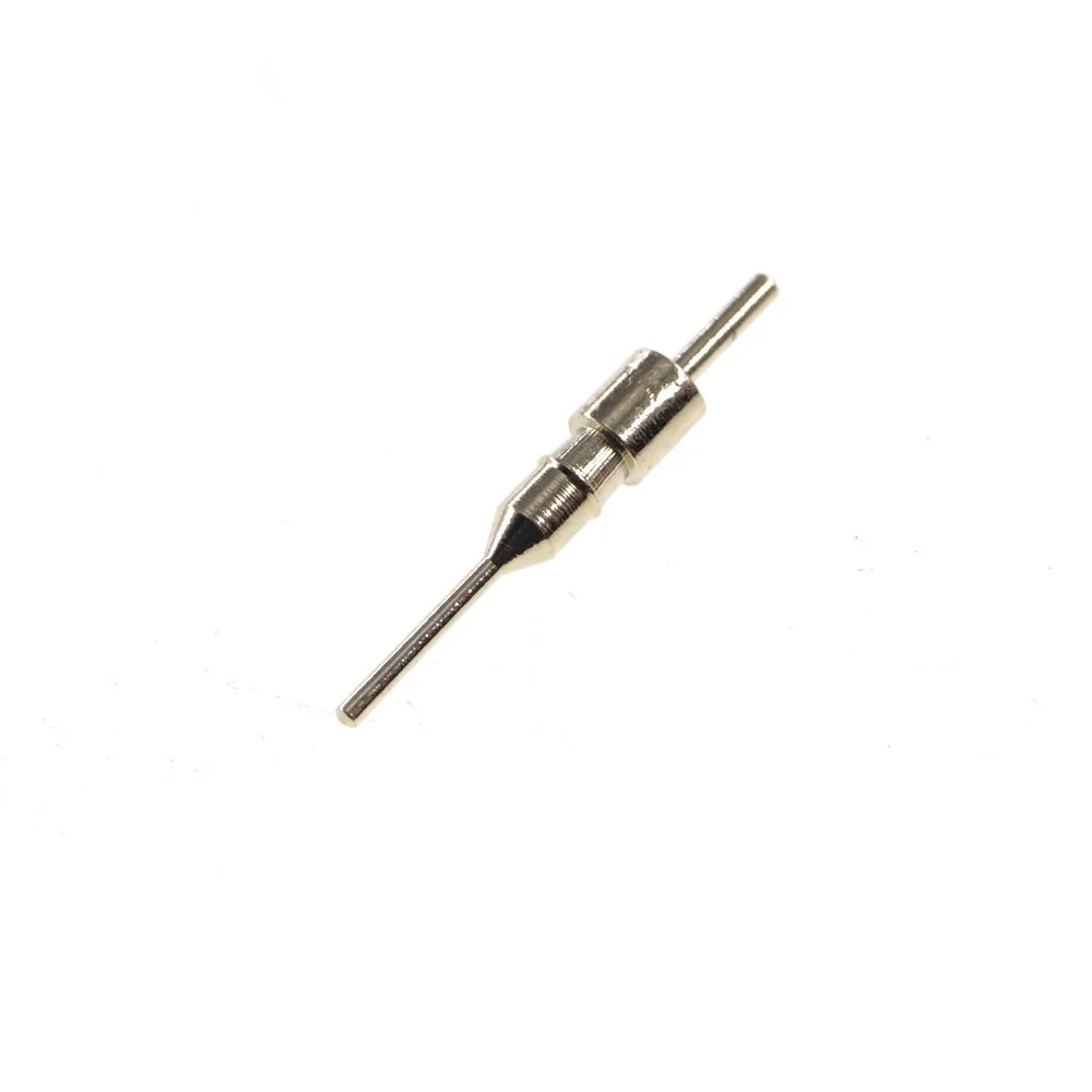 100Pcs Pin Diameter 0.5 0.6 MM Plug Male 11.96 Height Machined Header Discrete Contact Connector 3A Current Solid Lead