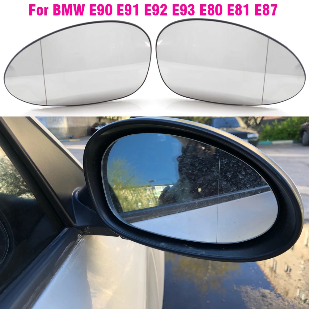 For BMW E90 Mirror Heated Side Mirror Glass Rearview Mirror For BMW E90 E91 E92 E93 M3 Style E80 E81 E87