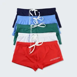 Badpak Slips Zwemmen Korte Heren Zwemshorts Sexy Badkleding Strand Korte Mode Warmwaterbron Trunks Glad Comfortabel