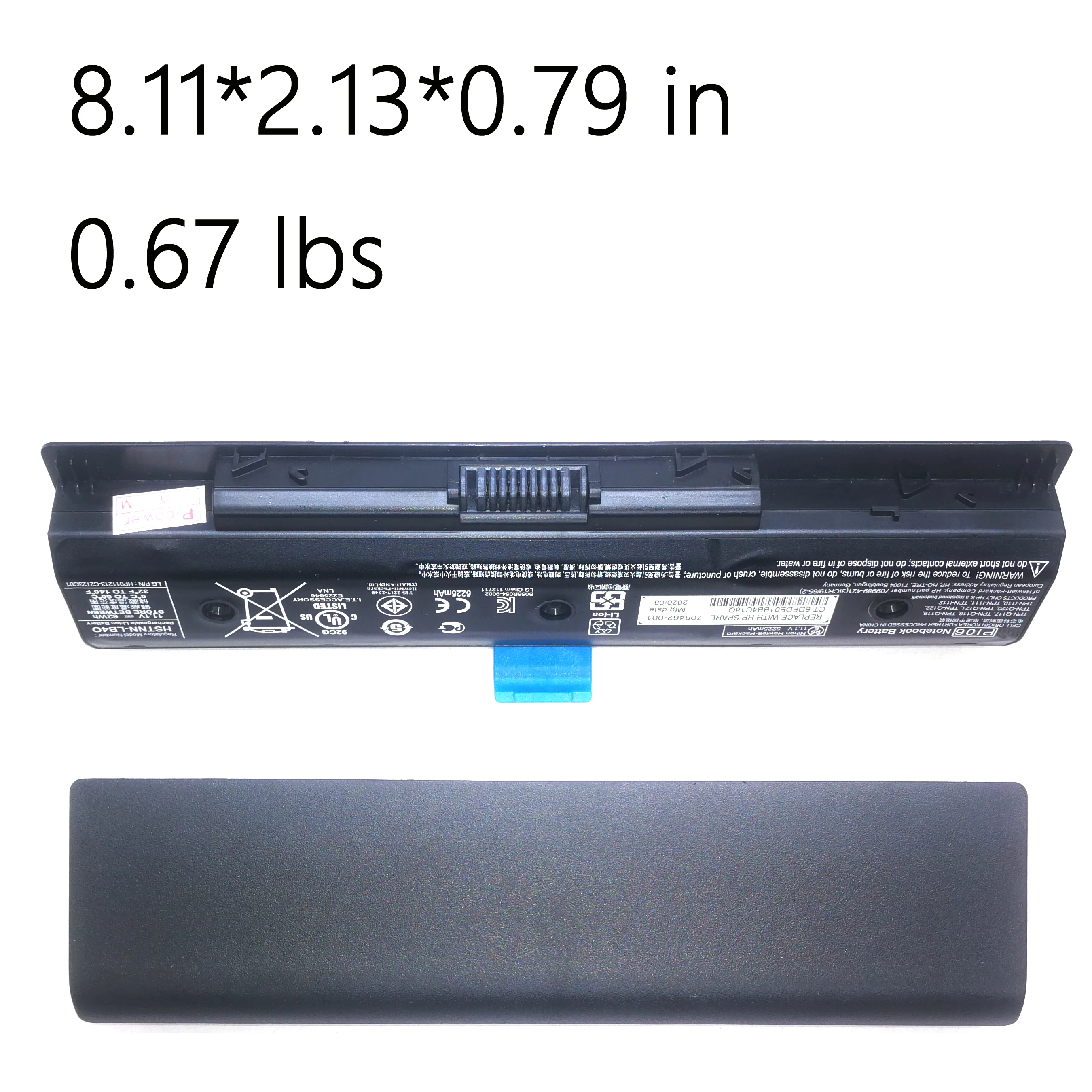 Genuine Original 47Wh P106 PI06 HSTNN-LB4O Laptop Battery For HP Envy 14t 14z 15 15t 15z 17 17t M7 M7t M7z TouchSmart Pavilion