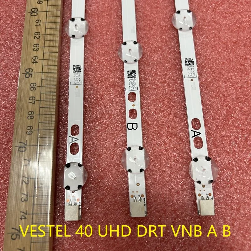 LED Strip For Vestel 40 UHD DRT VNB A B JVC LT-40C860 LT-40C880 17DB40H LT-C40U446A LT-40R500U LT-40R5000U VES400QNDS-2D-U11 N11