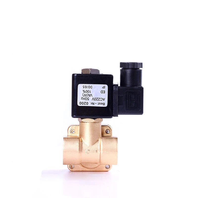 

3/8" High Pressure Normally Closed Brass Solenoid Valve 0927 1.6Mpa Pilot Operated Solenoid Valve 220V 24V 12V