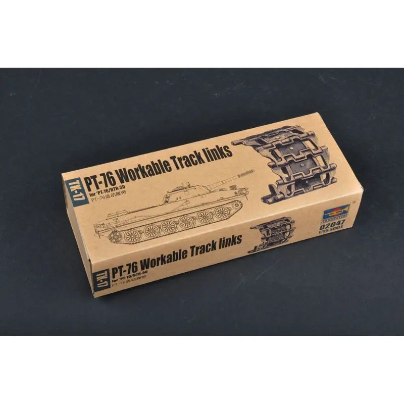 

Trumpeter 02047 1/35 PT-76 Workable Track links - Scale Model Kit