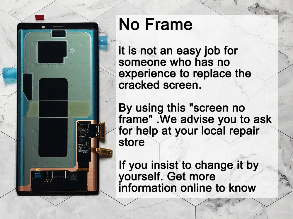 AMOLED 6.4\'\' LCD for SAMSUNG GALAXY Note 9 lcd For Note9 N960F N9600 N960N Display Touch Screen Digitizer Assembly Replacement