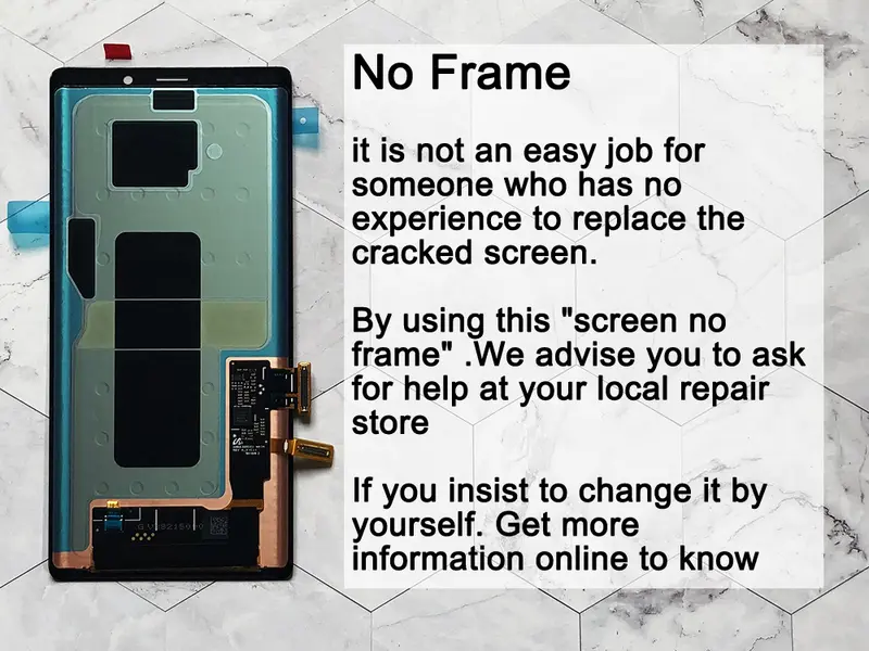 AMOLED 6.4'' LCD for SAMSUNG GALAXY Note 9 lcd For Note9 N960F N9600 N960N Display Touch Screen Digitizer Assembly Replacement - Image 2