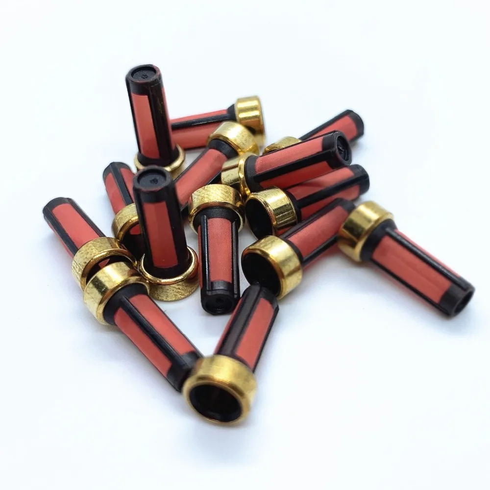 100pieces OEM MD619962 0280156139 fuel injector filter  13.8*6*3mm for mitsubishi car  fuel inejctor service kits  for AY-F104B