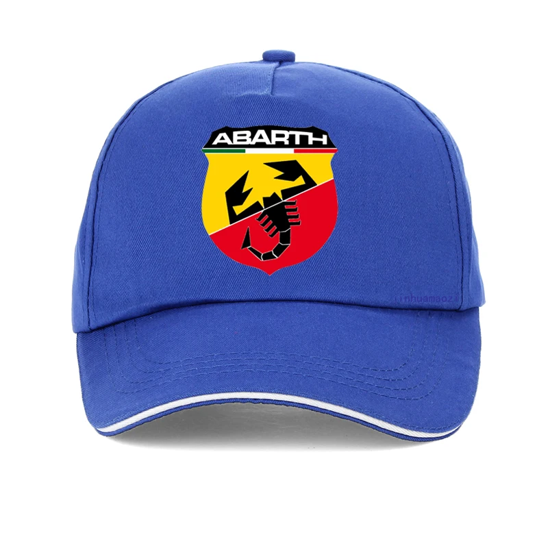 Gorra de béisbol Abarth para hombre y mujer, gorro ajustable con Cierre trasero, Unisex