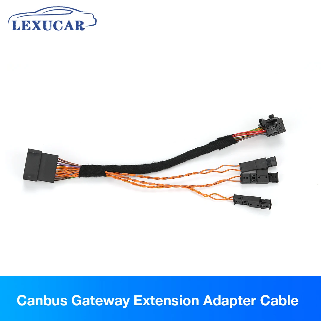 For VW MQB Car Touran Golf 7 MK7 Tiguan MK2 Canbus Gateway Extension Adapter Cable Harness High Quality