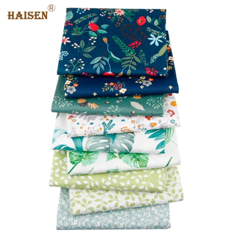 

9pcs/lot,Flowers Series Printed Twill Cotton Fabric Patchwork Twill Cloth DIY Sewing&Quilting Doll Crafts Set Material 40x50cm