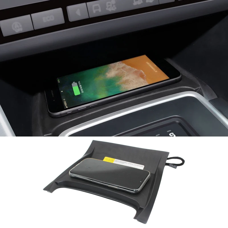 15W Mobile Phone Car Wireless Charging Pad For Land Rover Range Rover Discovery Sport 2015 2016 2017 2018 2019