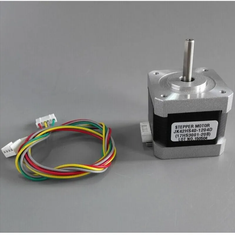 1.8 degree Nema 17 stepper motor 1.2A 0.4N.m 40mm 42HS40-1204 Nema17 motor 4-lead for 3D printer