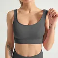 dark gray Yoga bra