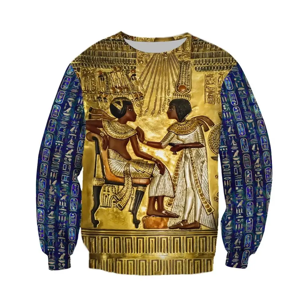 PLstar Cosmos Mysterious retro ancient egypt Pharaoh totem 3d hoodies/Sweatshirt Winter autumn funny long selvee streetwear-14