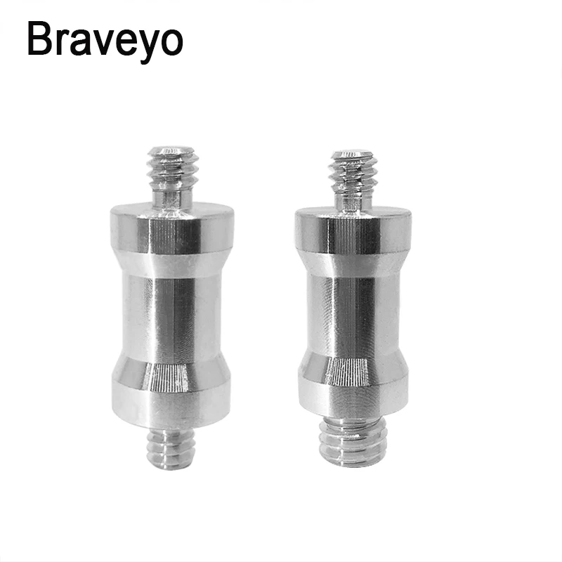 Conversion Screw 1/4 to 3/8 M8 M6 Screw Flash Stand Ballhead Monopod Adapter Screw Photography Accessories for SLR Camera Tripod