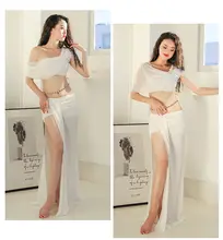 Elegant Belly Dance Costume with Top and Skirt #4