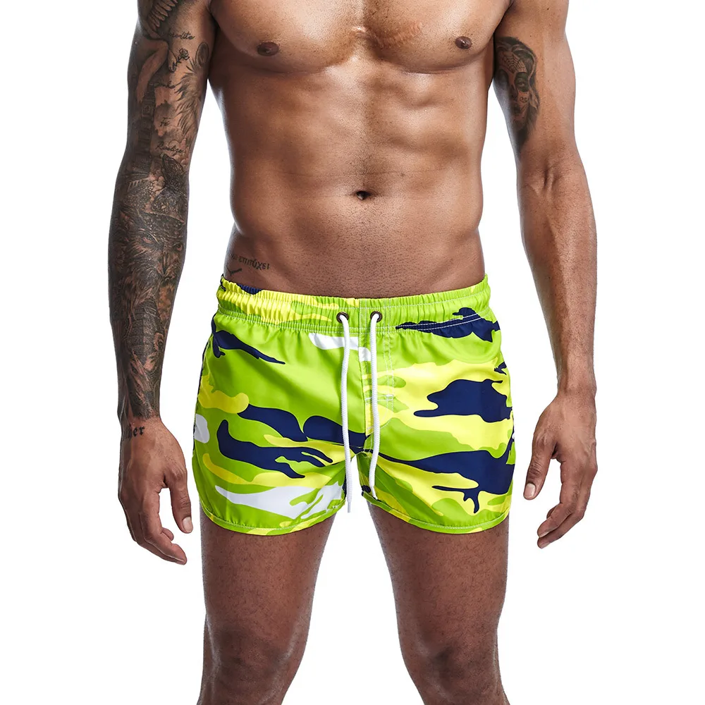 Mens swimming shorts camouflag sports board beach shorts men short de bain homme mens swim shorts short homme de plage