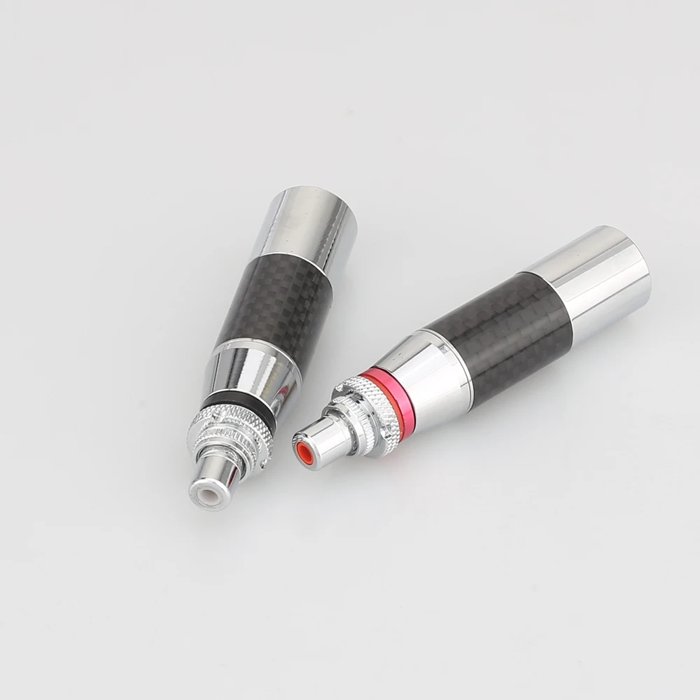 Audiocrast XLR 3 Nữ RCA Âm Thanh Jack Adapter Cắm Cổng Kết Nối RCA Phono Nam Cắm Âm Thanh Interconnects