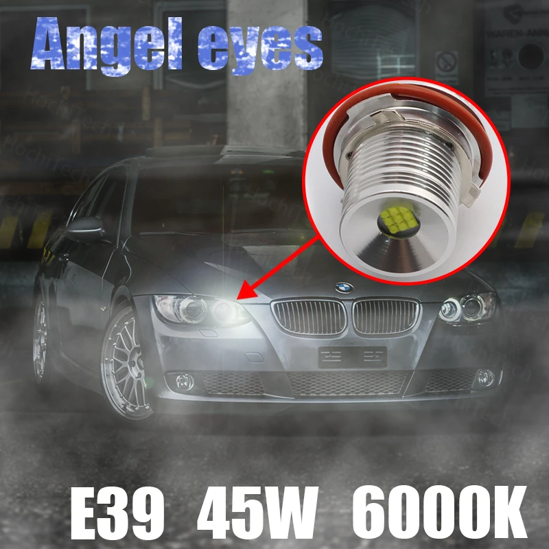 90W 3-year Warraty Ultra Bright 6000K 16 LED IP65 No Error for 06-07 BMW E83 X3 LED angel eyes light