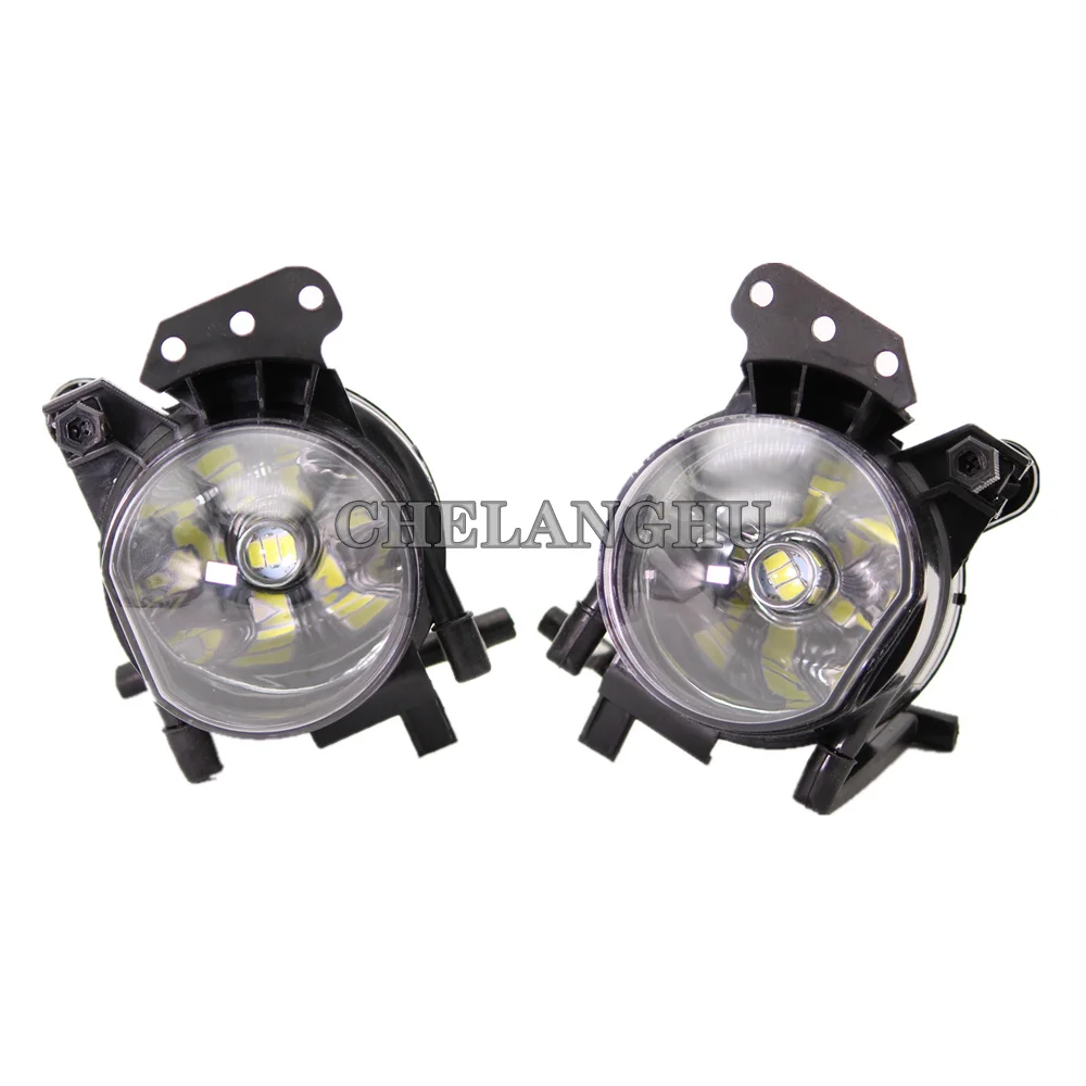 Car Lights For BMW X3 E83 2004 2005 2006 2007 Car-styling Front LED Fog Lights Lamp With Bulbs