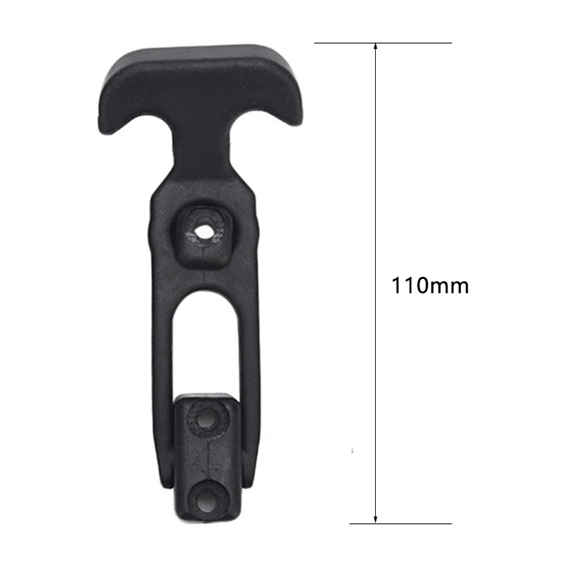 4Pcs T-Handle Rubber Flexible Draw Latches Fit for Toolbox /Cooler/Golf Cart/Farm Machinery T-Toolbox Lock