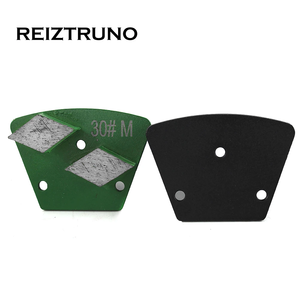 REIZTRUNO 1 pezzo Da Terra triangolo utensili di rettifica con due rombo segmenti di Diamante schiave Del metallo Disco di Macinazione Per Cemento