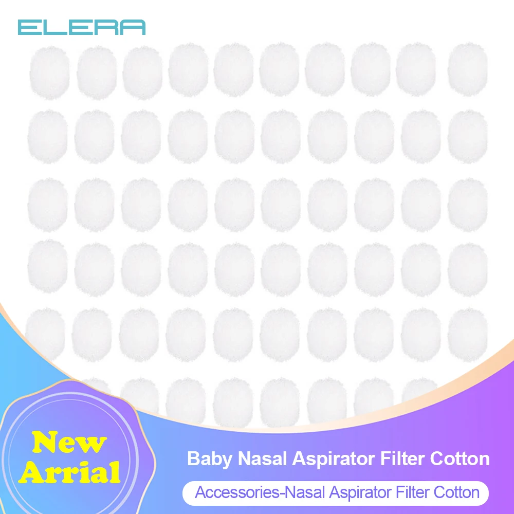 ELERA Filter Sponge Nasal Aspirator Accessories Sponge Prevent Nasal Mucus From Blocking The Nasal Aspirator Spare Parts