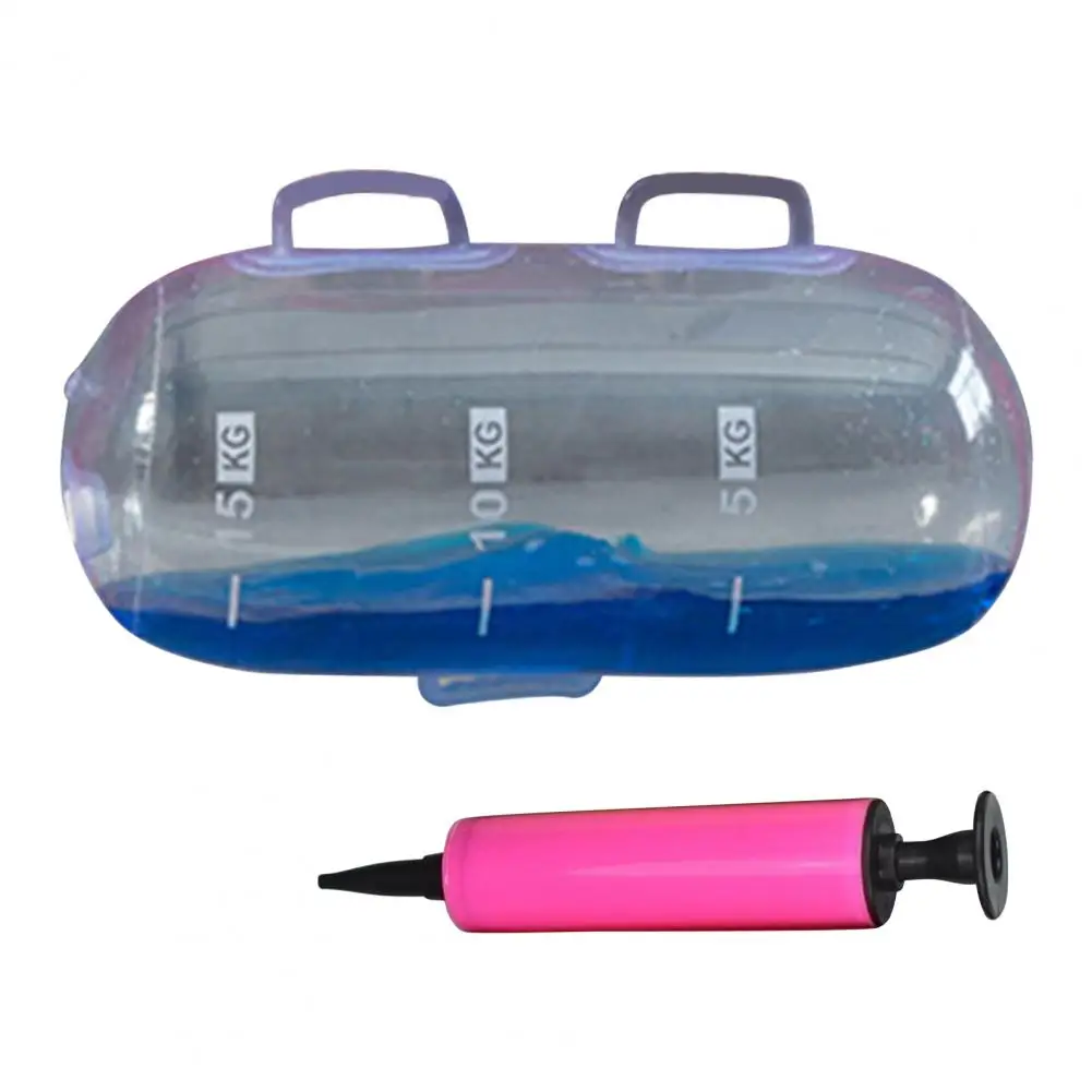 Aqua Bag Good Sealing Enhance Muscle Side Handle Water Power Bag Portable Aqua Fitness Bag Training Equipment for Home Use