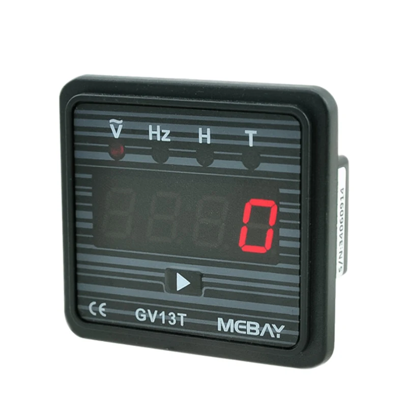 BC GV13T AC220V Diesel Generator Digital Voltmeter Frequency Test Hour Meter 12001842 GV13T 220V