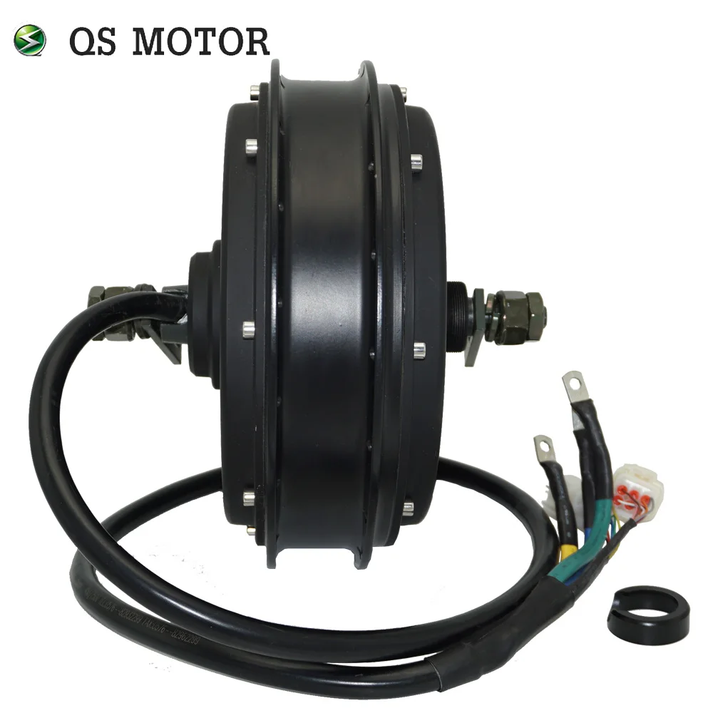 New QSMotor 3000W 72V 205 50H V3I  Customized 175mm Drop-out High Speed Electric Spoke Motor