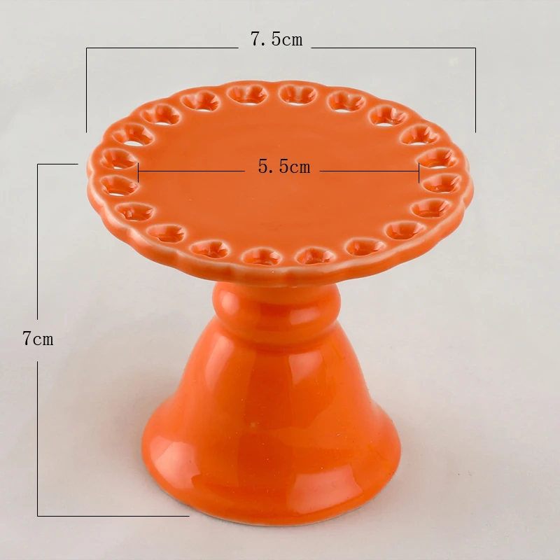 Colorful Small Ceramic Cake Stand Wedding Cake Stand Mini Cupcakes Holder Dessert Display Stand Wedding Birthday Party Decor