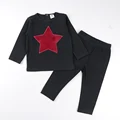 conjunto de estrellas burdeos