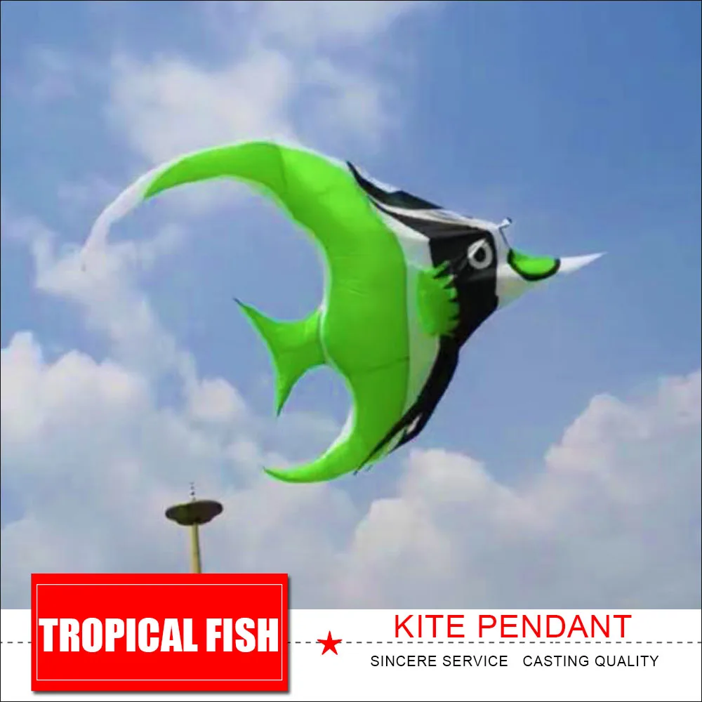 Tropical fish kite  Kite pendant  show kite softkite Size:300*500cm