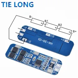 TIELONG 3S 12V 18650 10A BMS Charger Li-ion Lithium Battery Protection Board Circuit Board 10.8V 11.1V 12.6V Electric