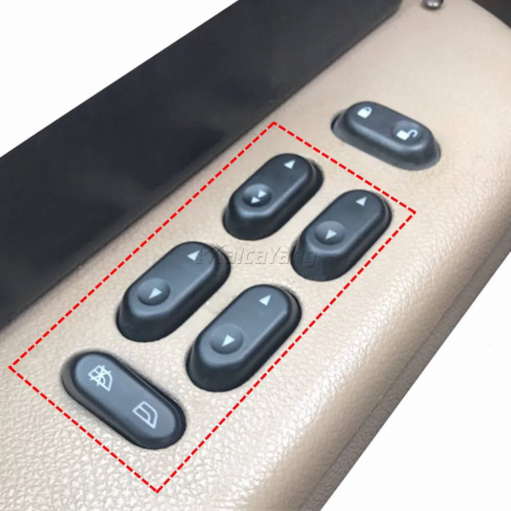 5L1Z14529AA Fensterheberschalter-Regler-Taste für Ford F150 Crown Victoria Expedition Mercury Grand Marquis Lincoln Mark LT – Detail 1