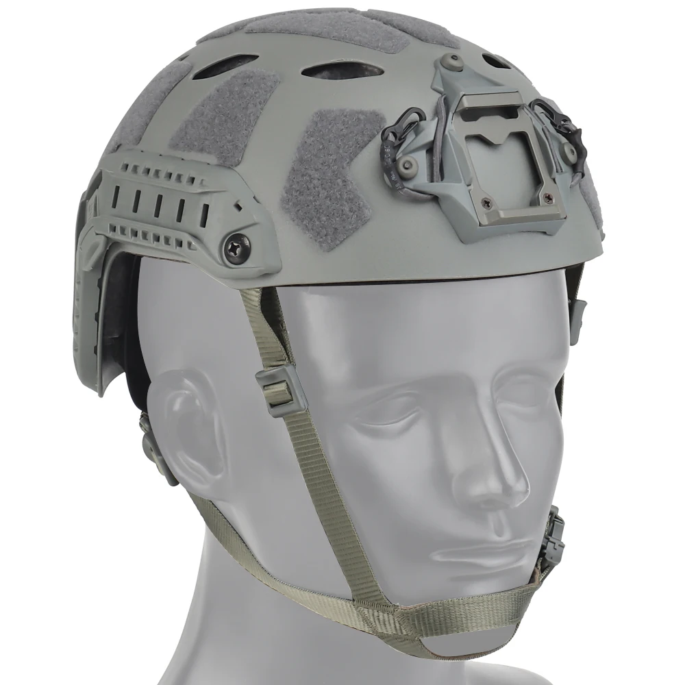 Casco de protección Modular FAST SF, de corte súper alto, versión ligera CS, equipo de tiro para ciclismo de combate