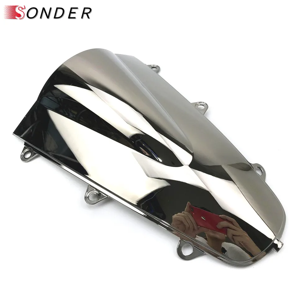 For Honda CBR 1000RR 2017 2018 CBR1000RR CBR 1000RR CBR1000 1000 RR Motorcycles PC Windshield WindScreen Double Bubble