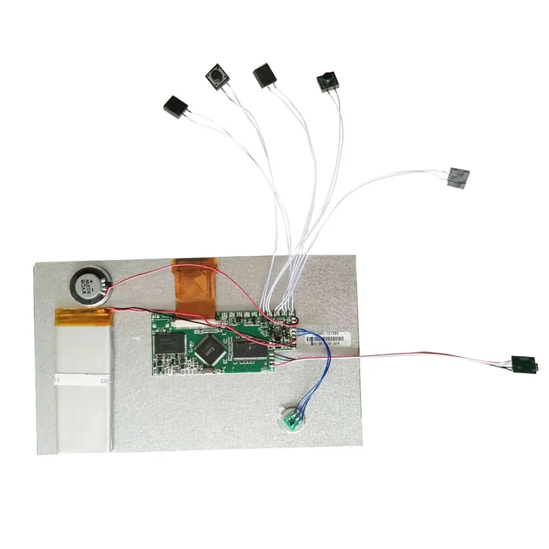 Высококачественный 3,5-дюймовый ЖК-экран видеомодуль с функциональными кнопками магнитное управление