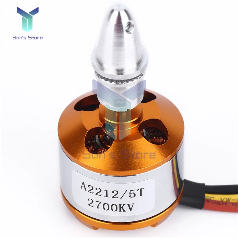 A2212/5T 2700KV Brushless Motor Outrunner A 2212For RC Airplane Aircraft Quadcopter