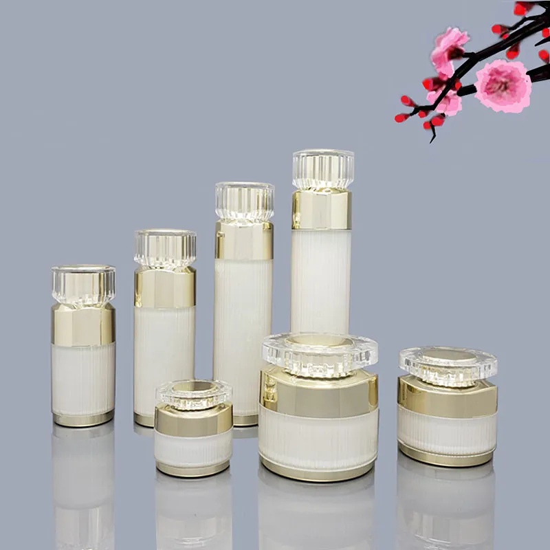 Wholesale Empty Face Cream Jar Facial Mask Container Spray Bottles Essence/lotion bottles Cosmetic Packing Bottle