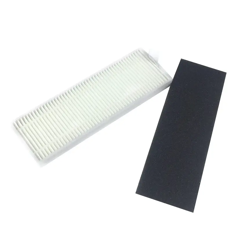10x filtro hepa + 10x esponja filtro robô aspirador de pó hepa filtro para ilife a7 a9 a9s x800 peças robô aspirador de pó