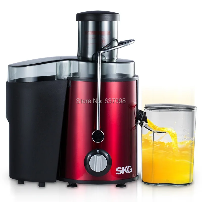 

china SKG ZZ1305 High-Speed Stainless Steel Juicer Red 220V