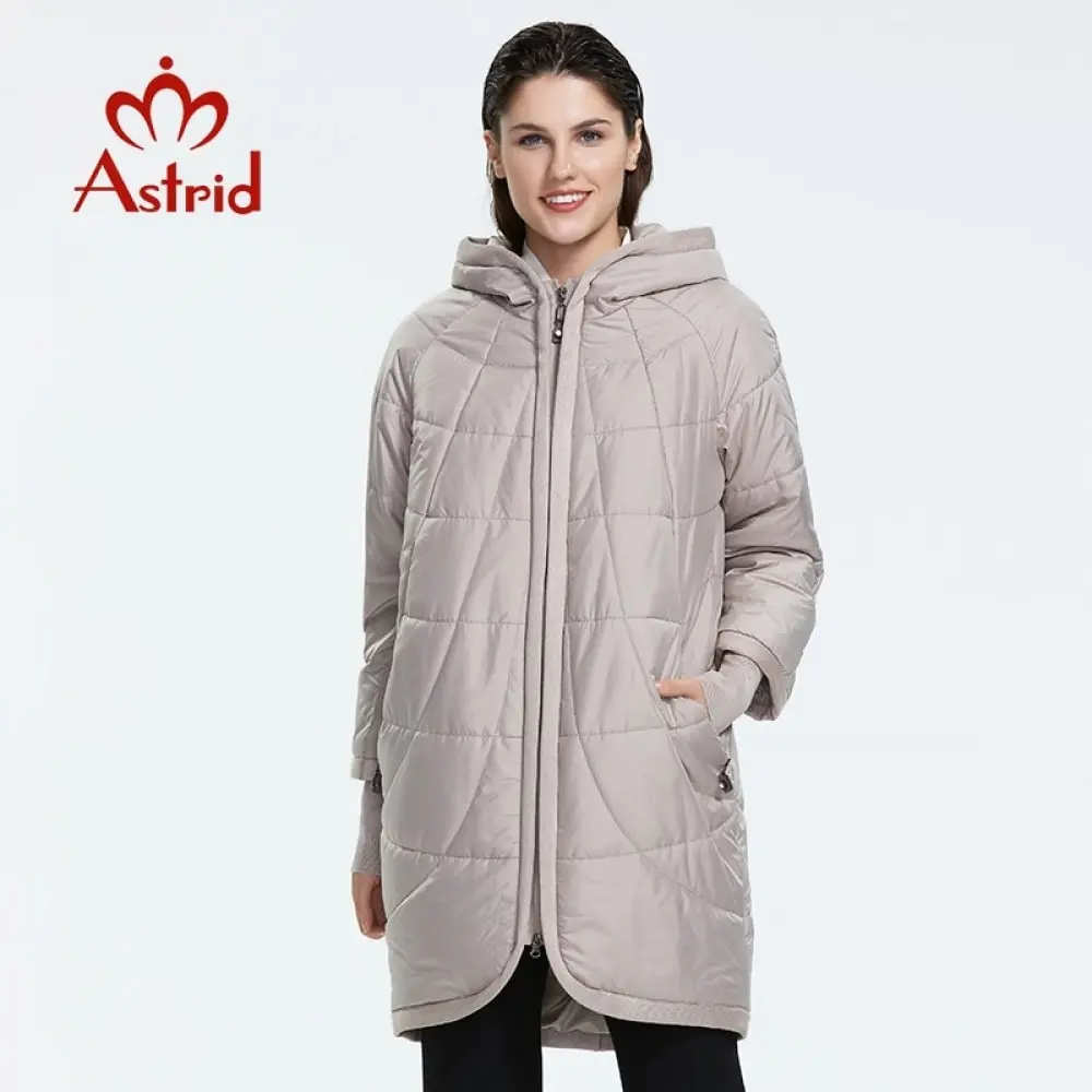 Astrid 2022 Winter new arrival down jacket women outerwear high quality mid-length fashion slim style winter coat women AM-2075