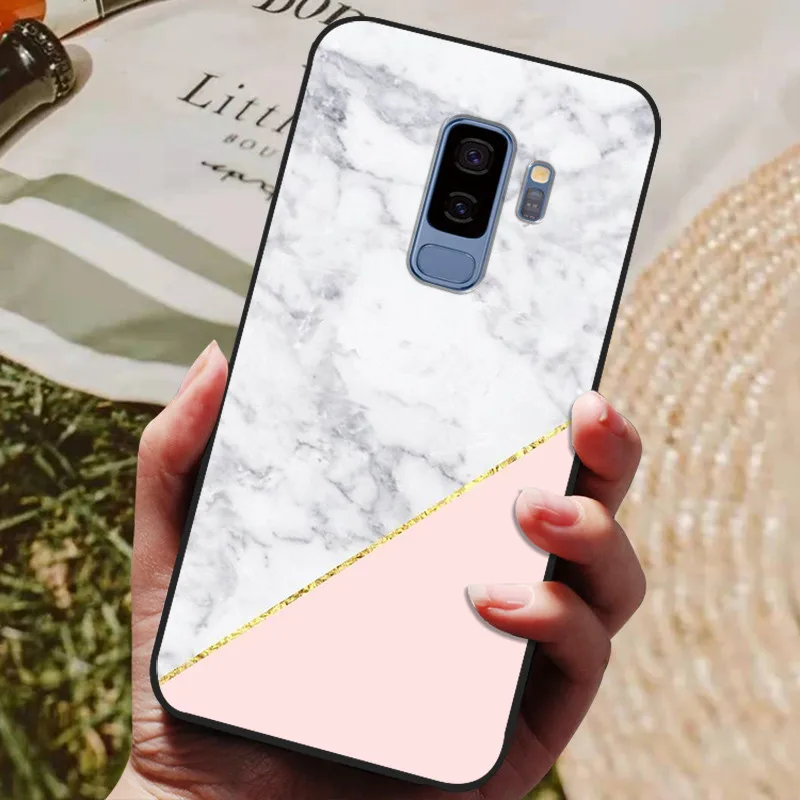 For Samsung Galaxy S9 S9 Plus Case Silicone Back Cover Case for Samsung S9 Plus SM- G960 G965 S9Plus Fashion TPU Phone Cases