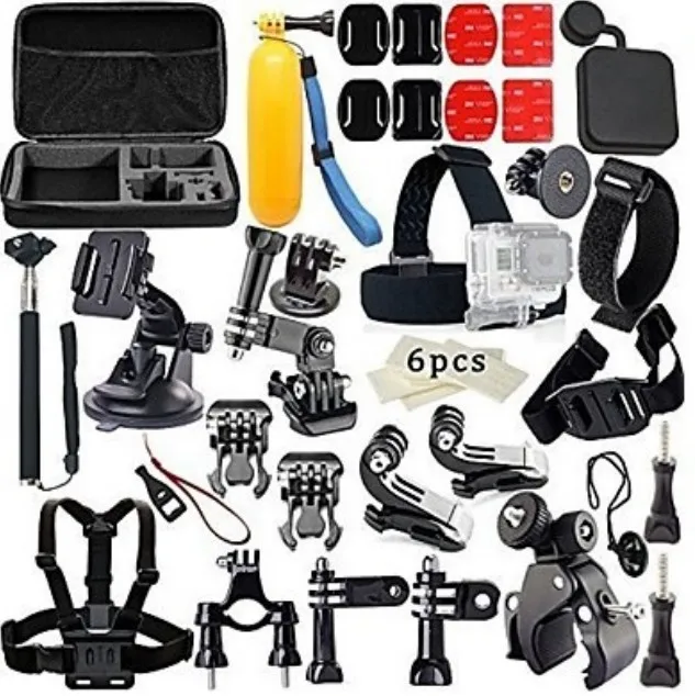 Modell Für GoPro HERO 7 Schwarz Action Kamera Zubehör Kit Go Pro Hero 6 5 4 zubehör camara gehen pro hero kamera halter