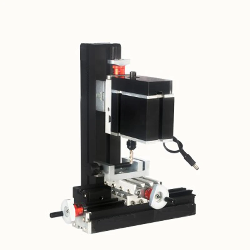 1PC DIY Miniature Metal Six-axis Drilling And Mill Machine 60W Low-power Teaching Model High-Precision Production DIY Tools 12V